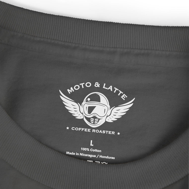 Moto & Latte Logo Unisex Tee