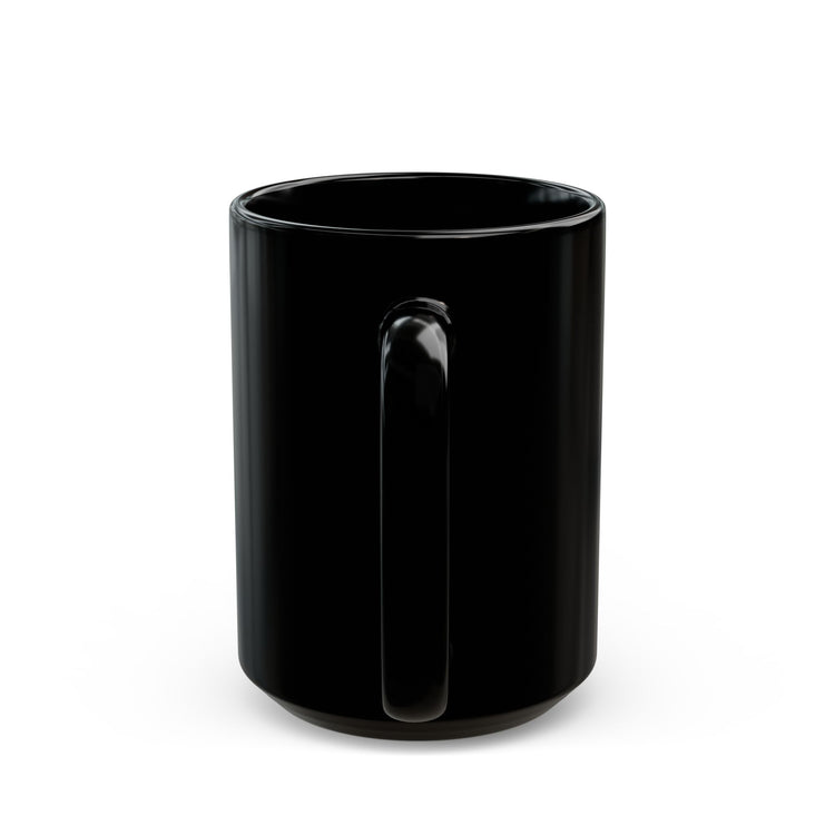 Moto & Latte Black Mug 15oz