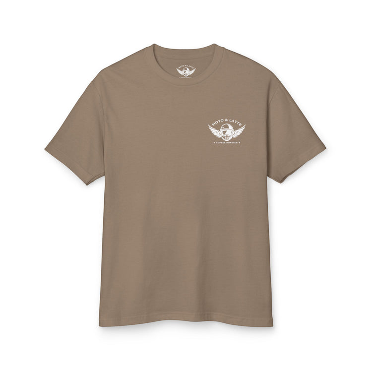 Moto & Latte Logo Unisex Tee