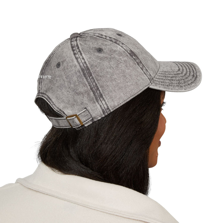 Moto & Latte Vintage Embroidered Hat