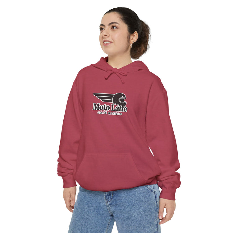 'Support Your Local Moto Café' Graphic Hoodie