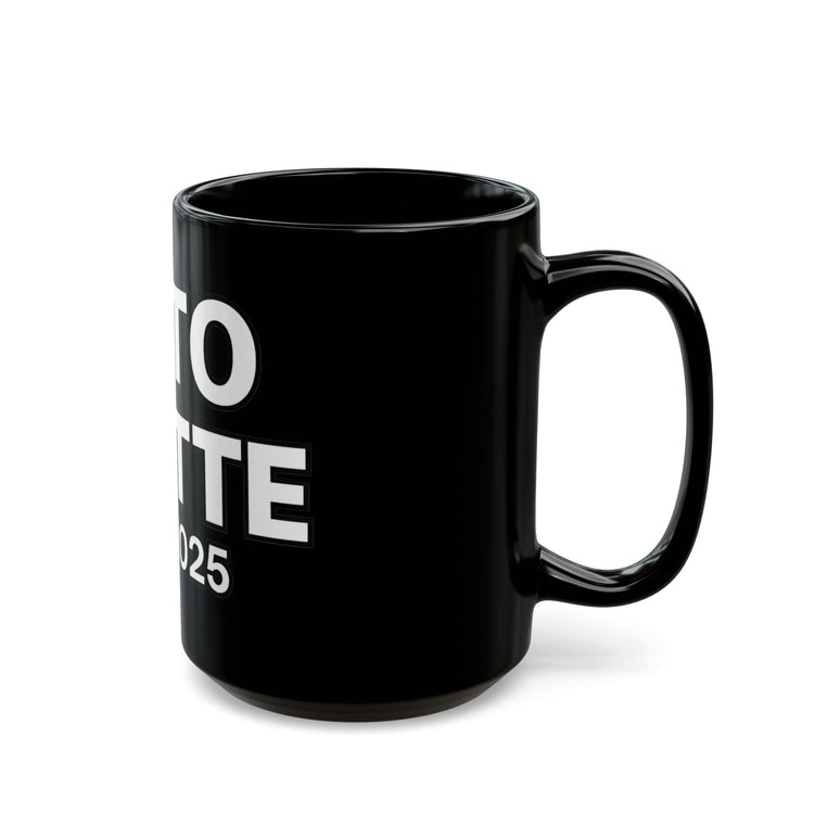 Moto & Latte Black Mug 15oz