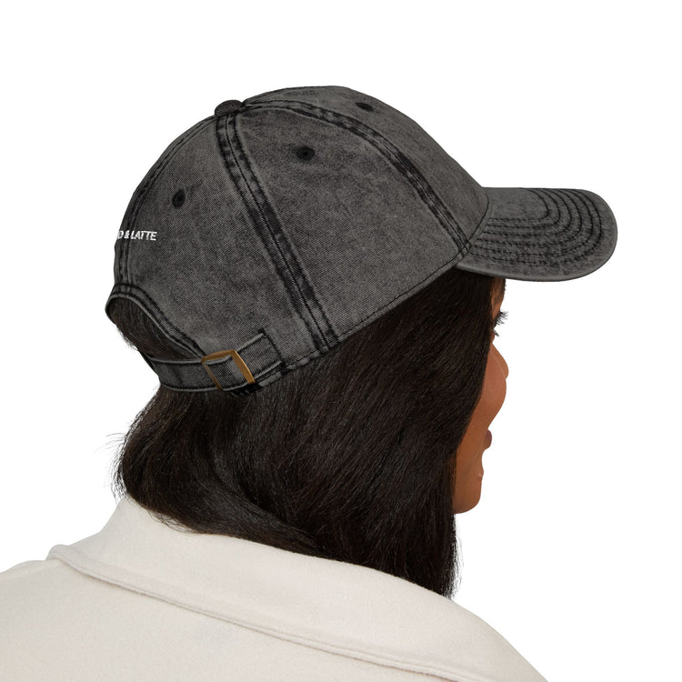 Moto & Latte Vintage Embroidered Hat