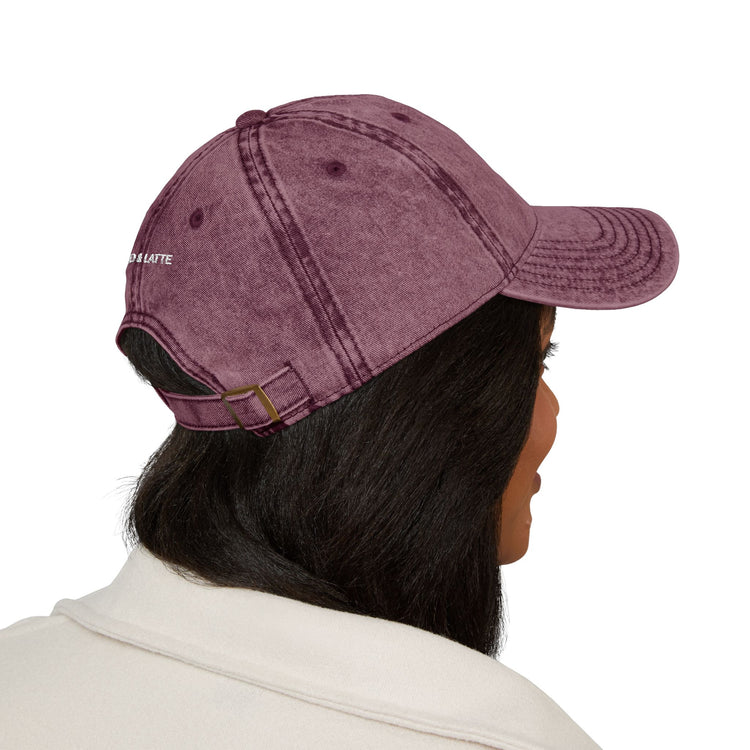 Moto & Latte Vintage Embroidered Hat