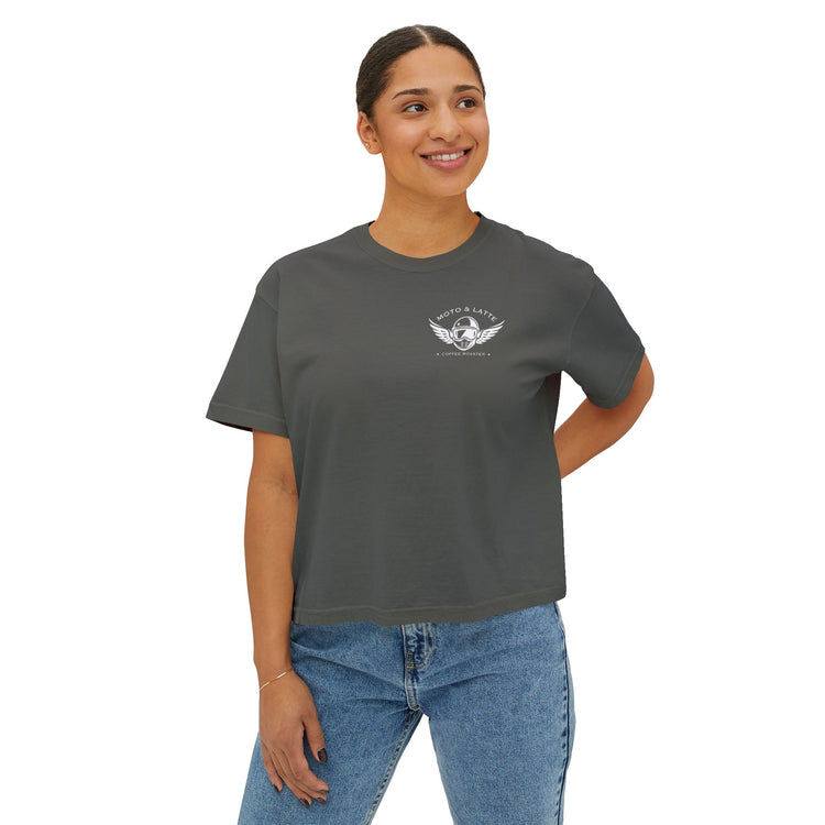 Local Moto Cafe Women's Boxy Tee