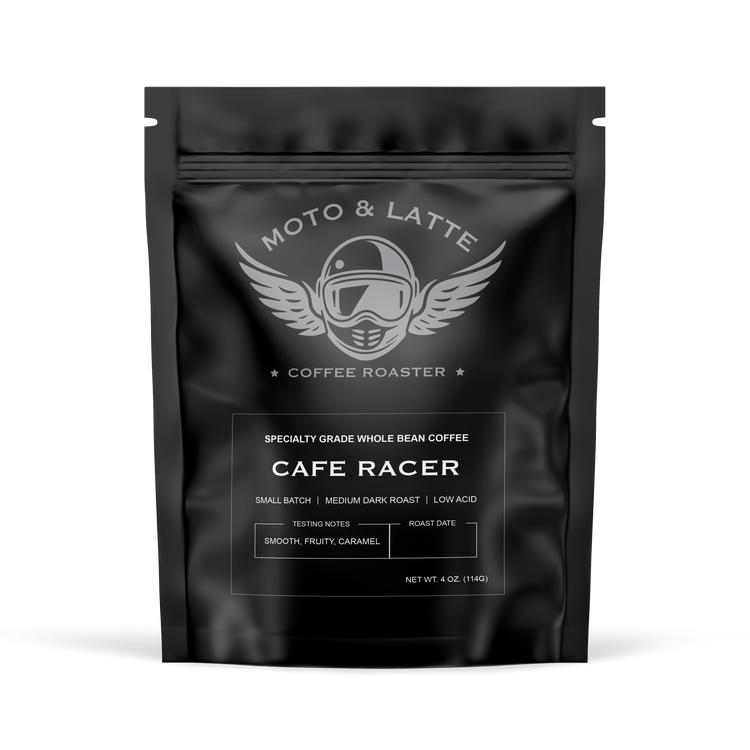 Café Racer – Whole Bean Excelsa Coffee (Medium-Dark Roast)