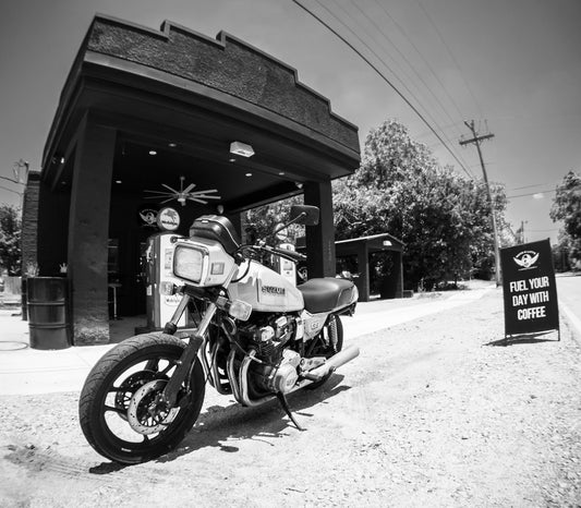 From a Vintage Gas Station to a Coffee Icon: The Moto & Latte Roaster Story