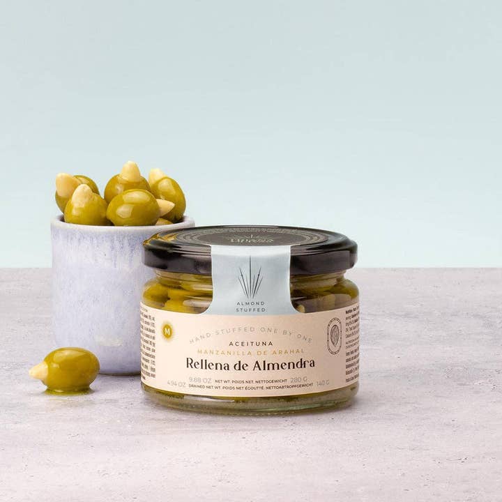 Manzanilla Olives Stuffed with Almonds