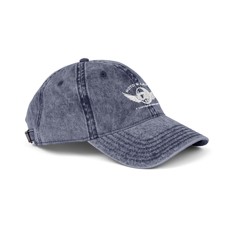 Moto & Latte Vintage Embroidered Hat