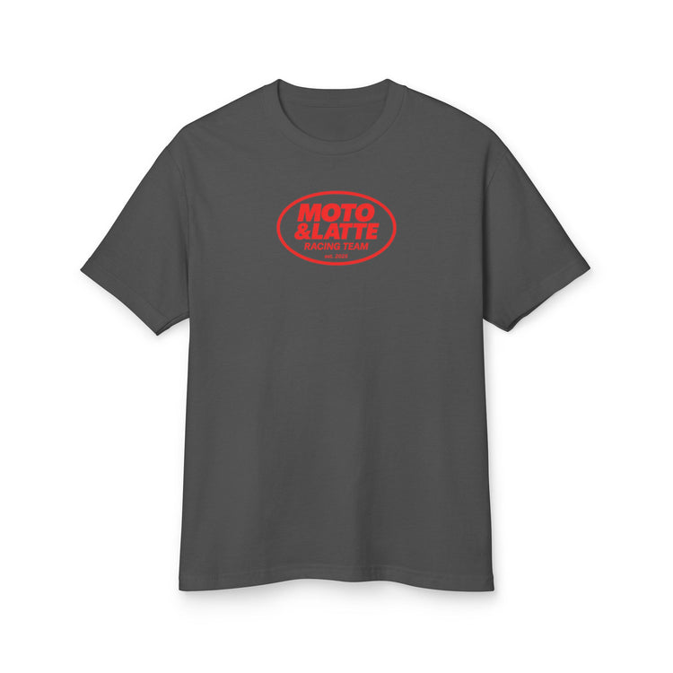 Moto & Latte Racing Team Tee - Unisex Heavyweight Cotton Shirt