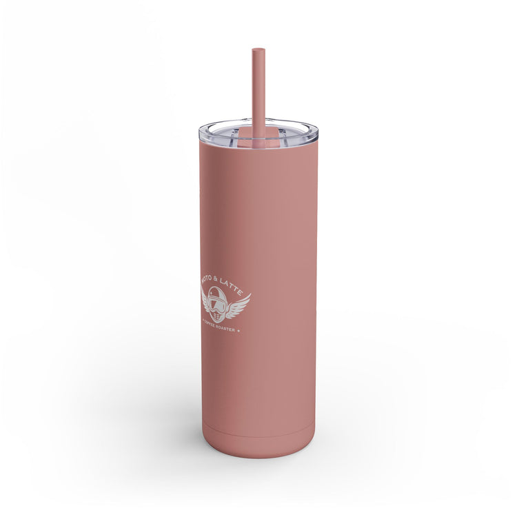 Moto & Latte Matte Tumbler, 20oz