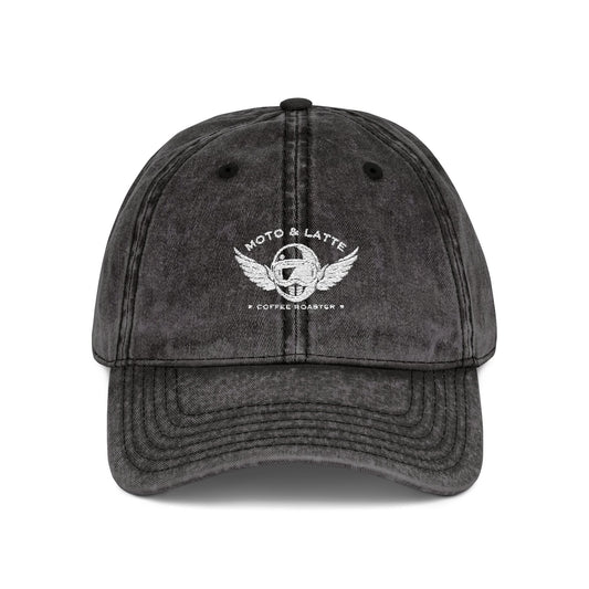 Moto & Latte Vintage Embroidered Hat