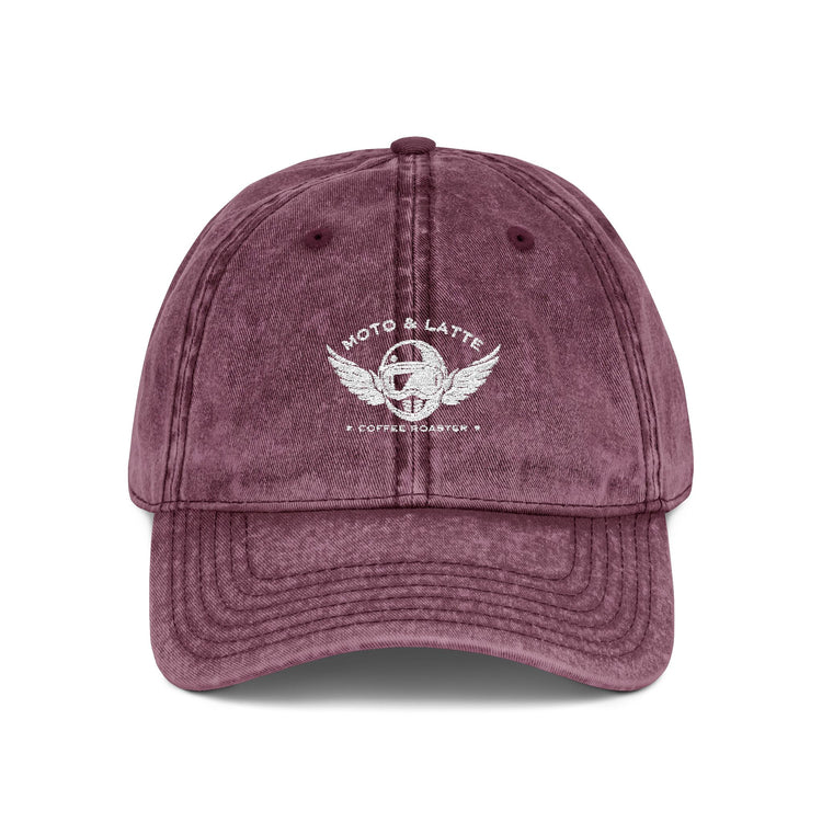 Moto & Latte Vintage Embroidered Hat