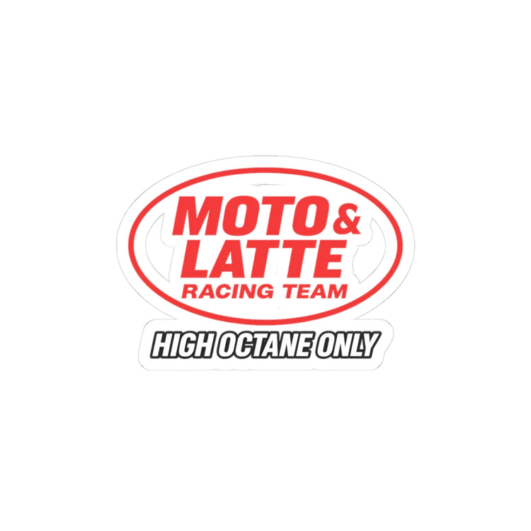 High Octane Racing Kiss-Cut Sticker