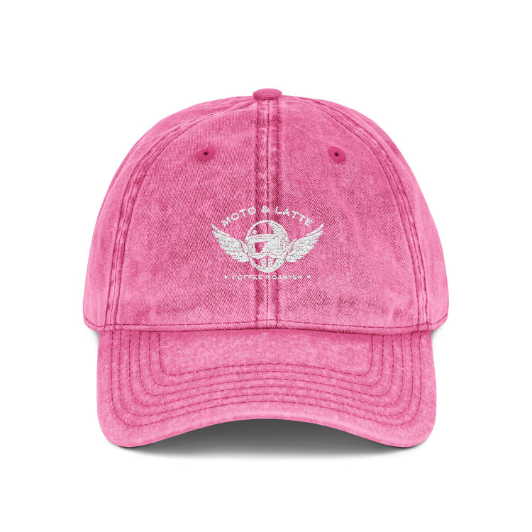 Moto & Latte Vintage Embroidered Hat
