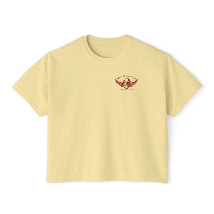 Local Moto Cafe Women's Boxy Tee