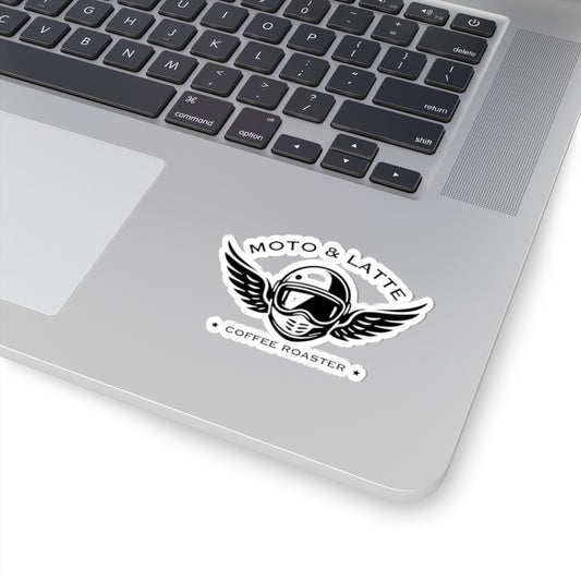 Moto & Latte Kiss-Cut Sticker