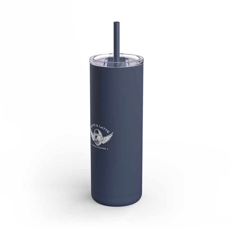 Moto & Latte Matte Tumbler, 20oz