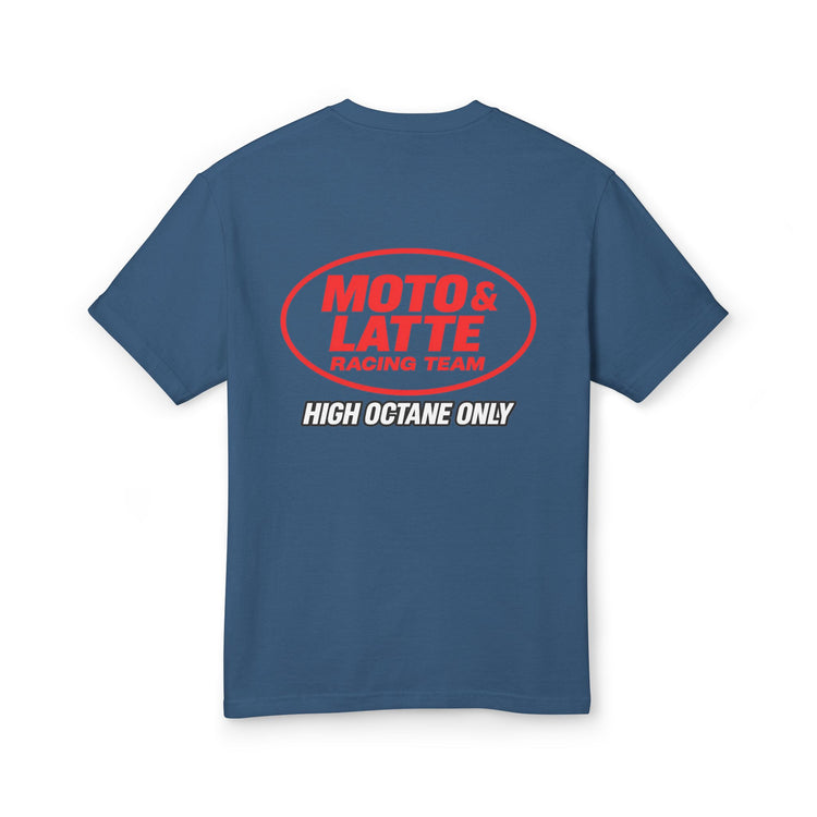 Moto & Latte Racing Team Tee - Unisex Heavyweight Cotton Shirt