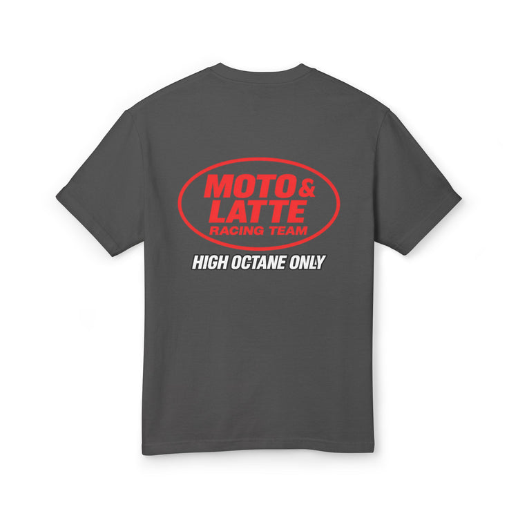 Moto & Latte Racing Team Tee - Unisex Heavyweight Cotton Shirt