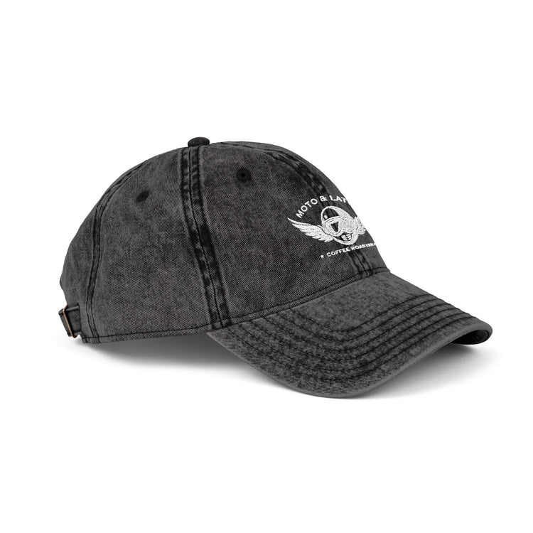 Moto & Latte Vintage Embroidered Hat