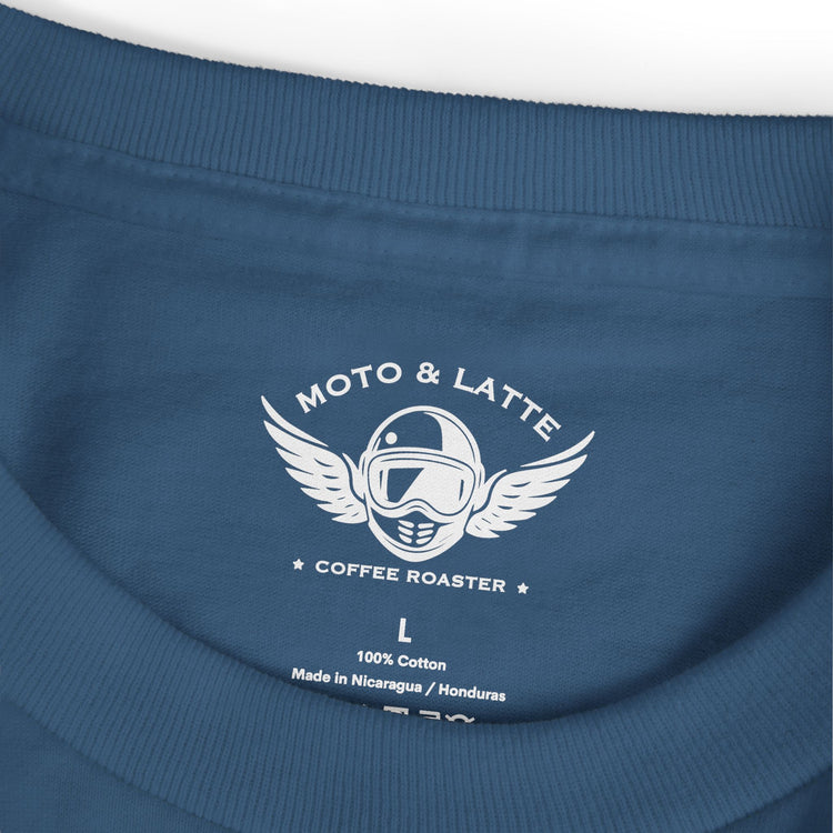 Moto & Latte Logo Unisex Tee
