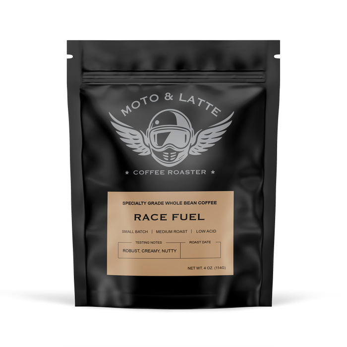 Race Fuel – Whole Bean Excelsa Coffee (Medium Roast)