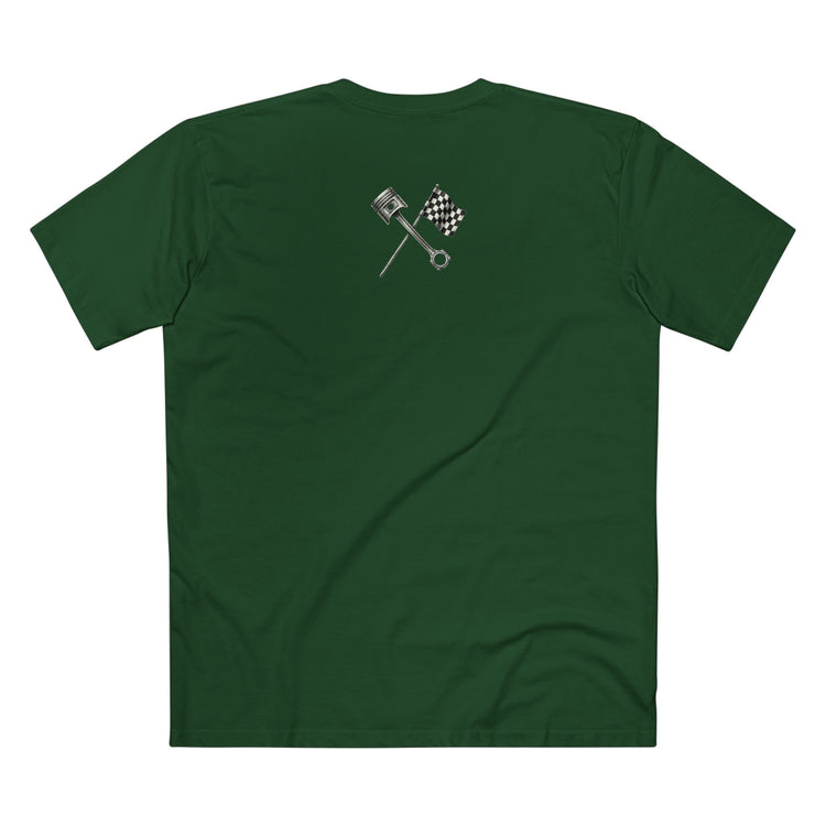 The "Racing" Tee — Pine Green (Limited Run)