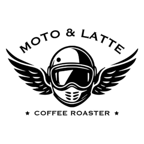 The "Moto & Latte Logo" Sticker 2.5"